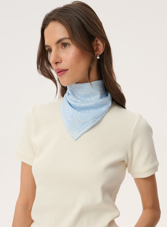 Light Blue Mini Bandana