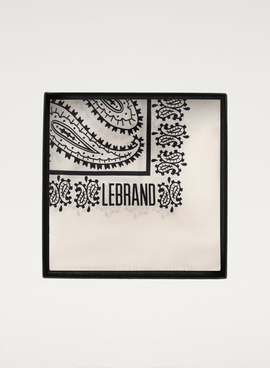 Bandana Jedwabna Ecru